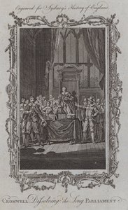 Cromwell scioglie il Lungo Parlamento da Samuel (after) Wale