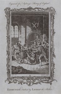 Edmondo I Accoltellato da Leolf il Ladro da Samuel (after) Wale