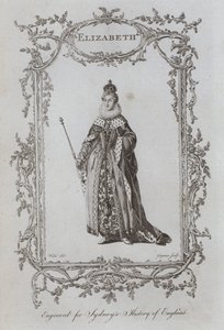 Elisabetta (incisione) da Samuel (after) Wale