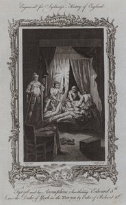 Tyrrel e i suoi complici soffocano Edoardo V e il duca di York nella Torre per ordine di Riccardo III da Samuel (after) Wale