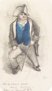 Ritratto di Joseph Burgin, c.1844 da Samuel (attr.to) Lane