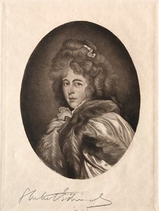 Miss Farren, contessa di Derby, XIX-XX secolo da Samuel Arlent Edwards