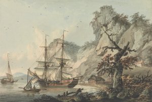 Nave mercantile al largo da Samuel Atkins