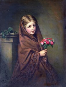 Una fioraia di Londra da Samuel Baruch Halle
