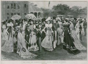 La partita di cricket Eton e Harrow: la società a Lord