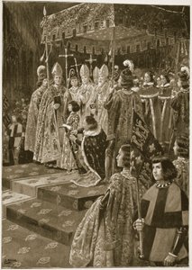 La presentazione degli speroni e della spada all