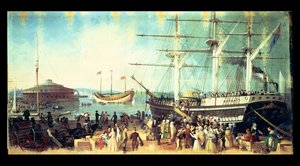 La baia e il porto di New York da Samuel Bell Waugh