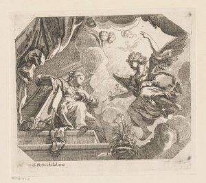 Annunciazione a Maria da Samuel Bottschild