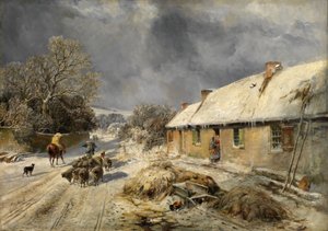 Cottage di Burns, Alloway da Samuel Bough