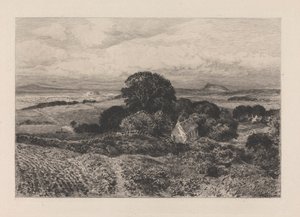 Vista lontana di Edimburgo da Samuel Bough