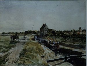 Keynsham Lock da Samuel Bough