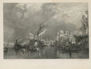 Porto di Londra da Samuel Bough