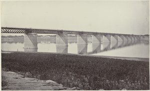 Ponte ferroviario sullo Yamuna ad Allahabad