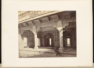 Agra; il forte, l