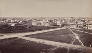 Calcutta. Veduta generale. Palazzo del governo in primo piano da Samuel Bourne