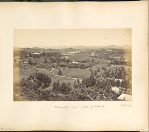 Ootacamund; vista generale verso est dall