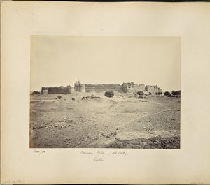 Il Purana Kila, il Forte Vecchio di Delhi da Samuel Bourne