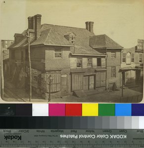 Casa con tetto in ardesia, c.1868 da Samuel Castner