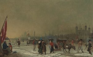 Gelo sul Tamigi da Samuel Collings