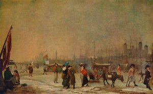 Gelo sul Tamigi, 1788-1789, 1930