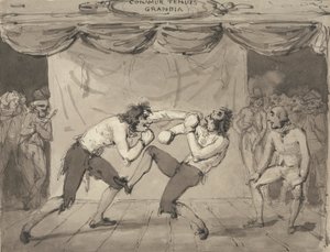 Divertimento educato delle bestie brute al Lyceum da Samuel Collings