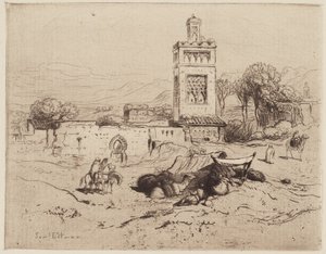 Rovine di una moschea, Tlemcen, Algeria