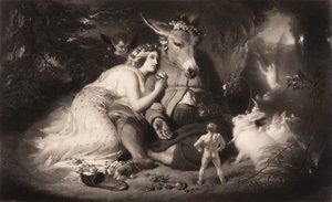 Sogno di una notte di mezza estate di Shakespeare, Atto 4, Scena 1 da Samuel Cousins