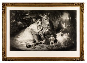 Sogno di una notte di mezza estate (mezzotinto)