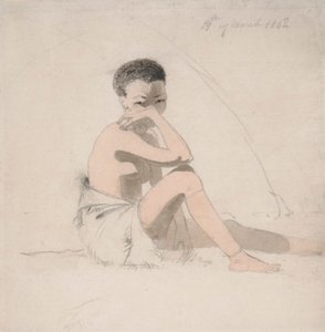 Ragazza Korah seduta da Samuel Daniell
