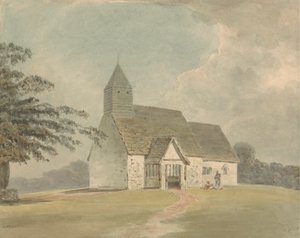 Chiesa con campanile in legno - una delle tre versioni