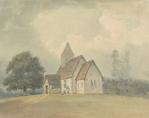 Chiesa con Campanile in Legno (una delle tre versioni) da Samuel Davis