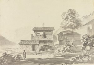 Nel Villaggio vicino a Tassisudon [Tashicho Dzong] da Samuel Davis