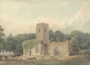 Vecchia Chiesa di San Lorenzo, Ayot St. Lawrence, Hertfordshire da Samuel Davis