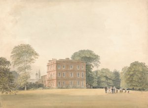 Vista laterale di Ayot House, Hertfordshire da Samuel Davis