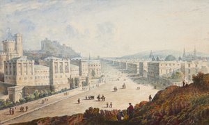 Veduta di Edimburgo