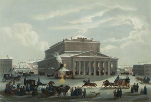 Il Teatro Imperiale Bolshoi Kamenny di San Pietroburgo, fine anni 