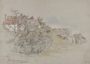 Rusthall Common, vicino a Tunbridge Wells, c.1845 da Samuel Gillespie Prout