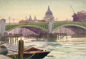 Ponte di Southwark, Londra, 1930 da Samuel Harry Hancock