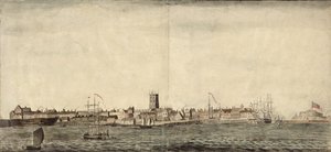 Vista sud-est di Kingston upon Hull da Samuel Heywood