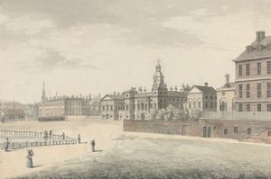 La parata della Guardia a Cavallo, Whitehall da Samuel Hieronymus Grimm