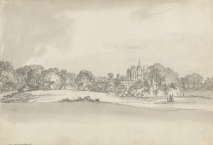 Castello di Vanbrugh, Greenwich da Samuel Hieronymus Grimm