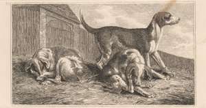 Tre cani da Samuel Howitt