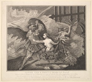 Satana, Peccato e Morte da Paradise Lost, Libro II, 1 maggio 1788
