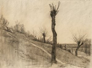 Paesaggio in tardo inverno, 1884