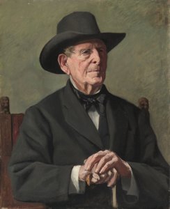 Ritratto di un "vecchio capitano di mare" da Samuel Isham