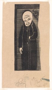 Uomo calvo da Samuel Jessurun de Mesquita (signed by artist)