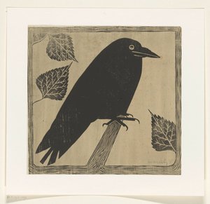 Corvo da Samuel Jessurun de Mesquita (signed by artist)