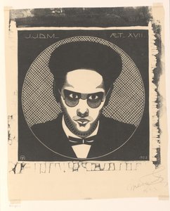 Ritratto di Jaap Jessurun de Mesquita da Samuel Jessurun de Mesquita (signed by artist)