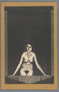 Nudo femminile alla finestra