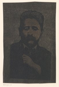 Autoritratto (con ombra) da Samuel Jessurun de Mesquita (signed by artist)